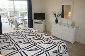 4 habitaciones, tabla de planchar con plancha, wifi y ropa de cama