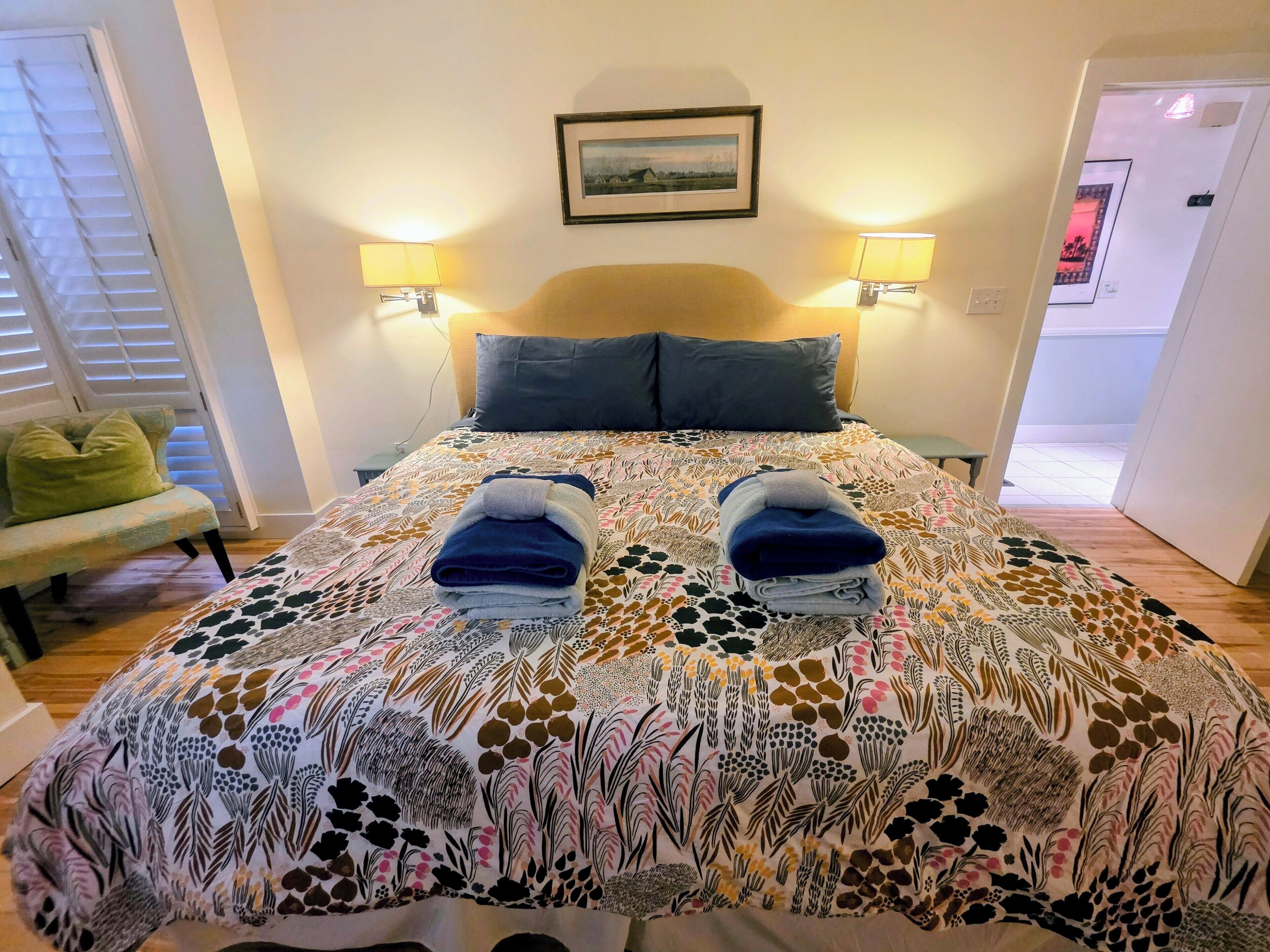 1 bedroom, iron/ironing board, free WiFi, bed sheets