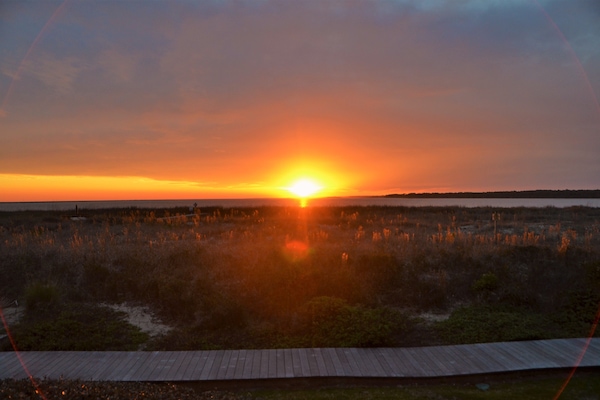 Vue depuis l’hébergement