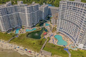 Exterior - SUMMER DISCOUNTS Direct oceanfront in Seawatch South Tower! (Myrtle Beach)