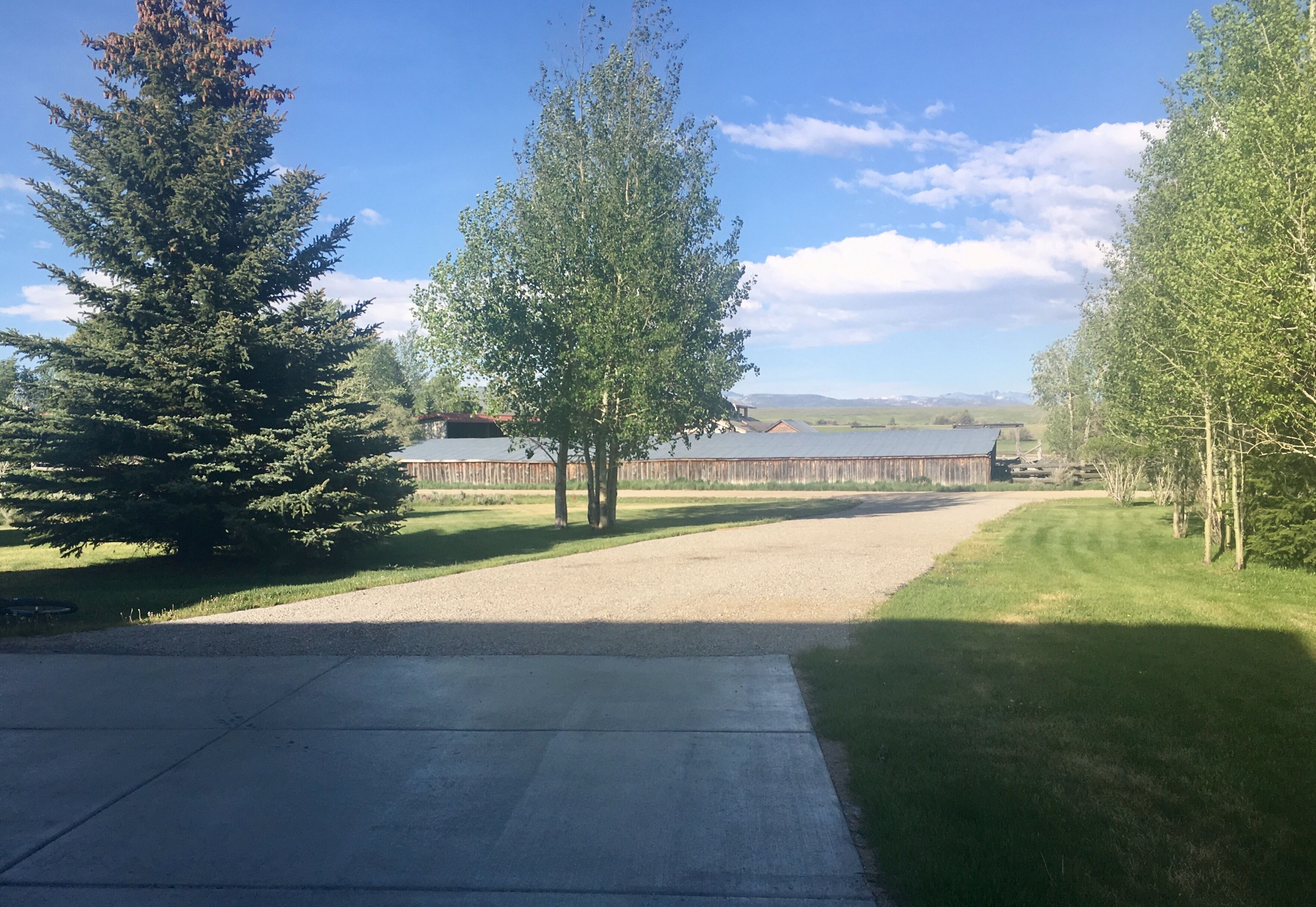 Enceinte de l’hébergement