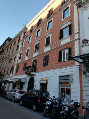 Façade de l’hébergement