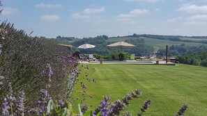 Seasonal outdoor pool