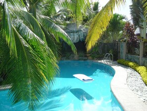 Indoor pool - A Tranquil Tropical Retreat, Private with Personal Staff (Loboc)