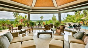 Outdoor dining - A Tranquil Tropical Retreat, Private with Personal Staff (Loboc)