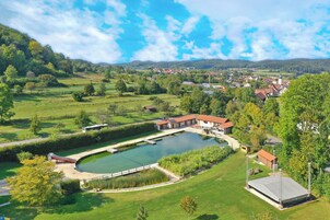 Piscina estreita