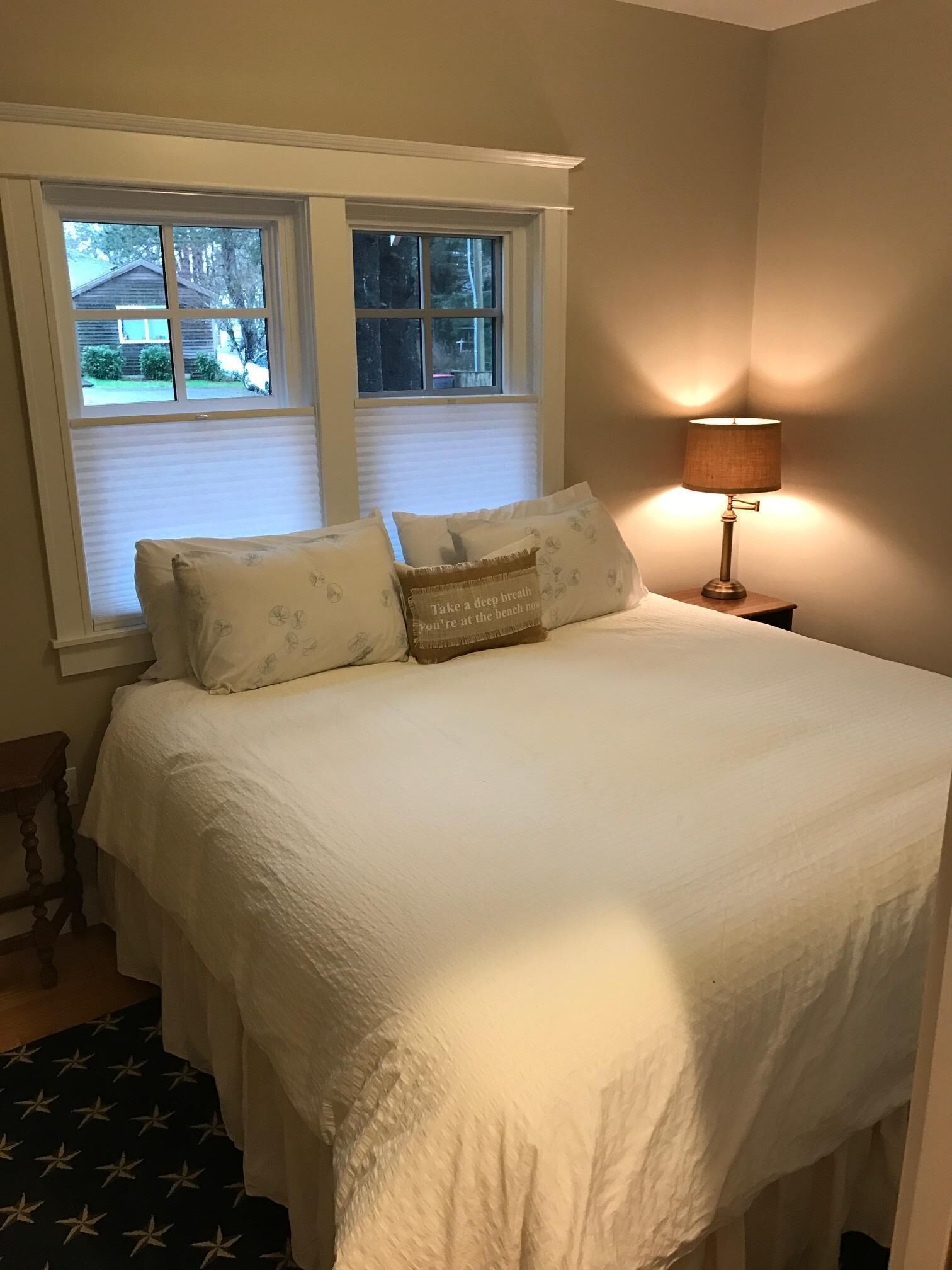 main floor king bed