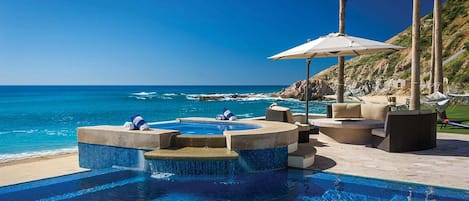 Beheizter Pool