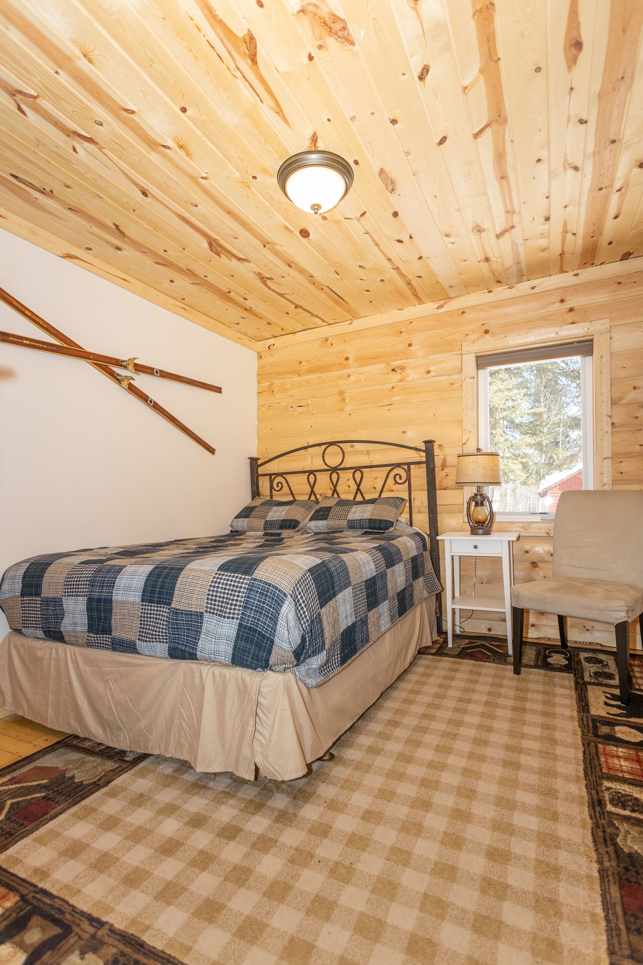 Quiet retreat in the woods.