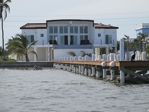 View from Caribbean Ocean