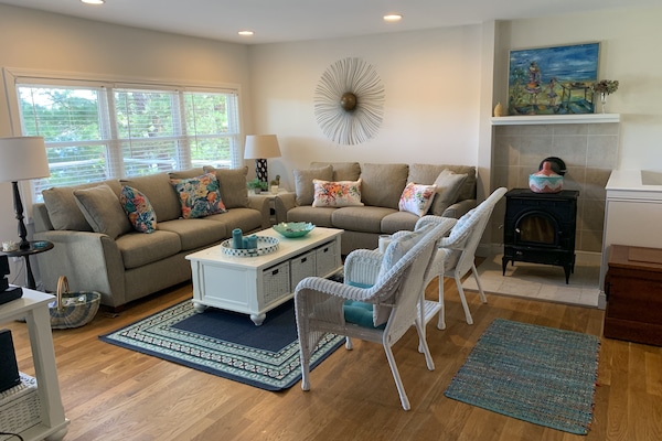 New family room sofas May 2022. One is a sleeper.