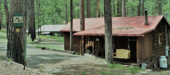 Cabane confortable et pittoresque sur la fourchette orientale du petit Colorado