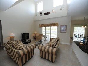 House | Living area | Flat-screen TV, foosball - Cumbrian Lakes 734 (Kissimmee)
