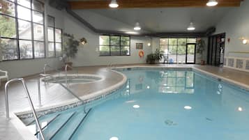 Indoor pool, a heated pool