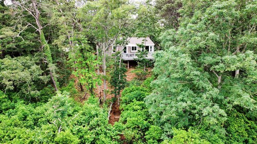 Charming Cape Cod cottage on Depot Pond & bike trail with pond access