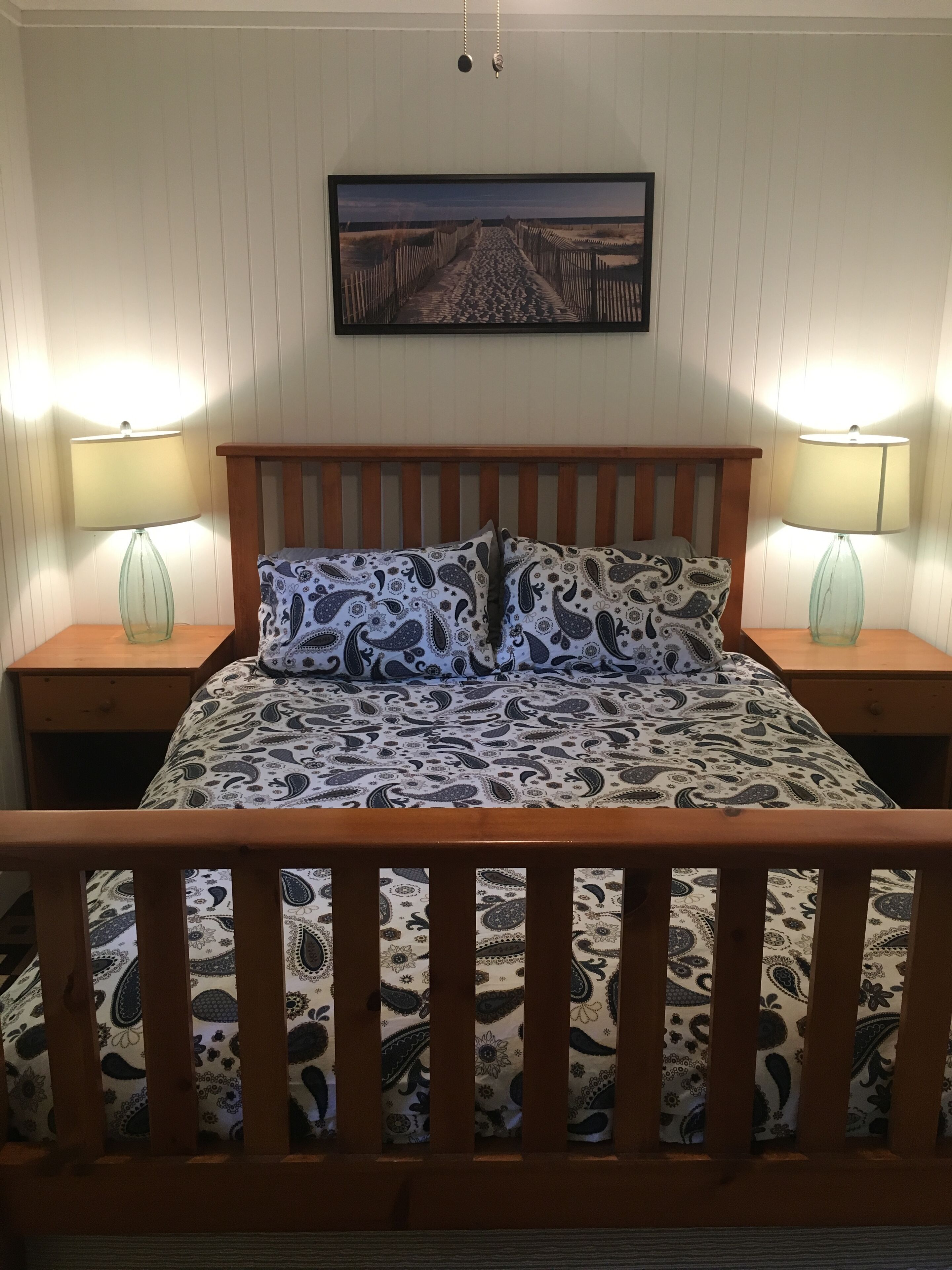 Beach front vacation home.