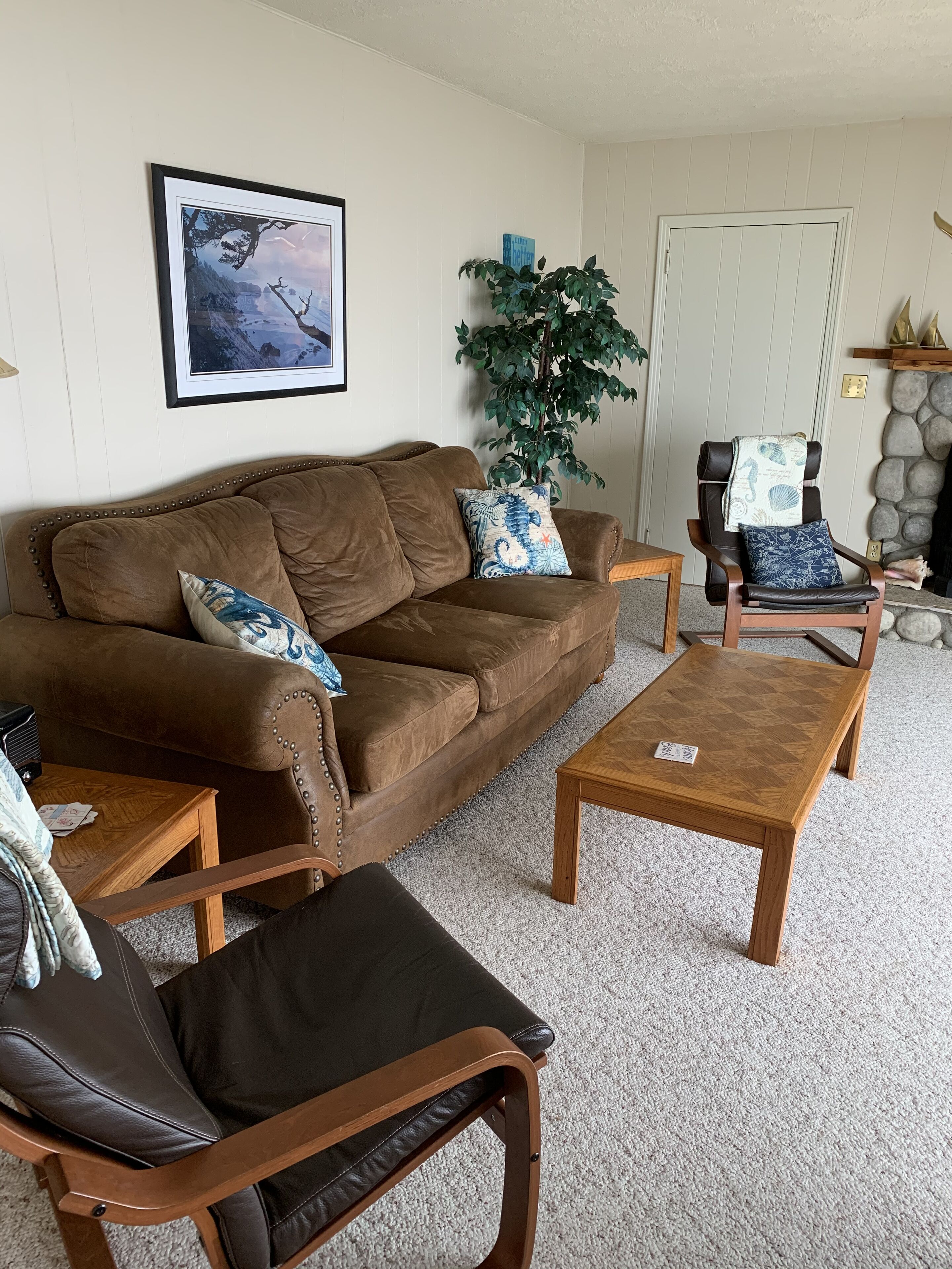 Beach front vacation home.