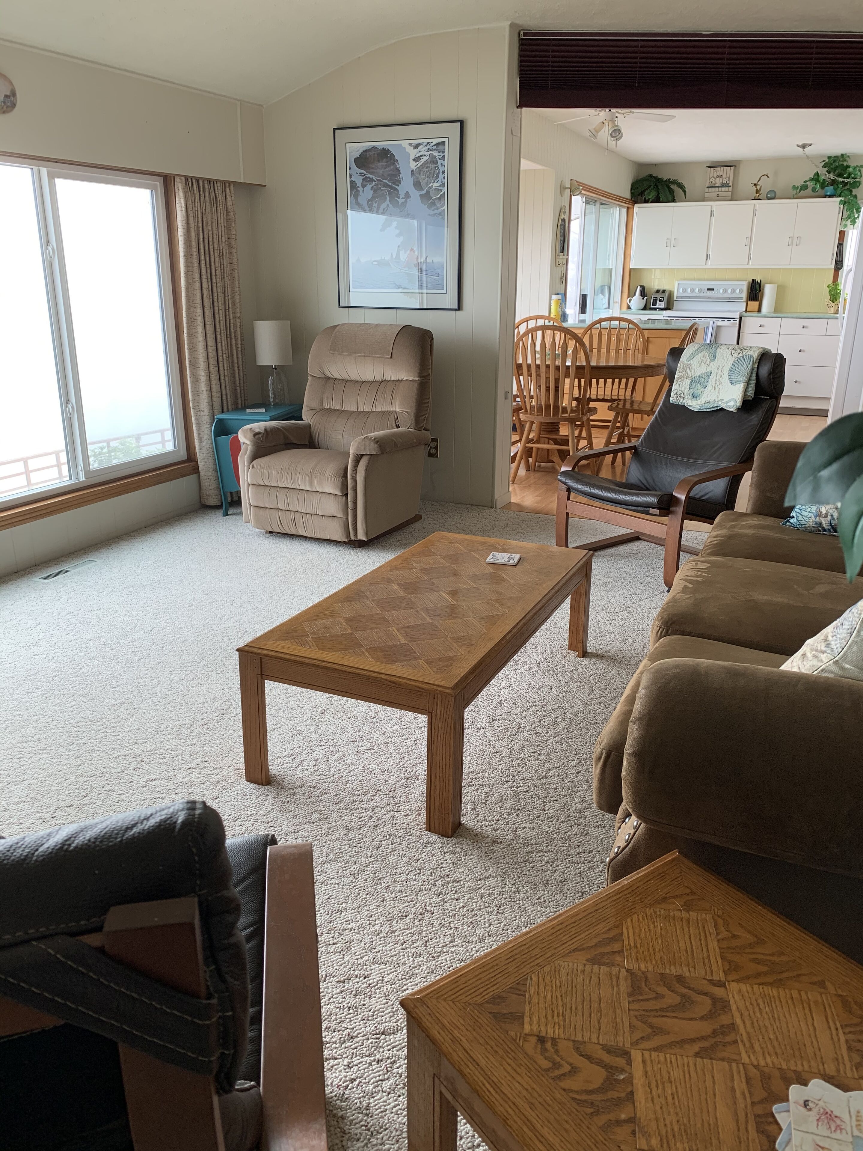 Beach front vacation home.