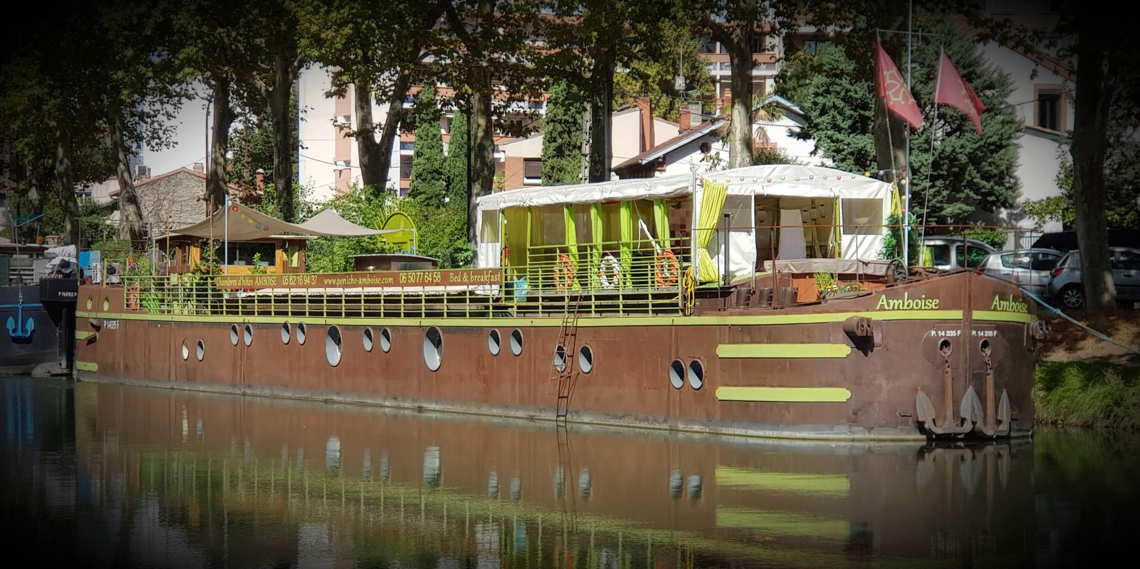 Péniche Amboise Maison d'hôtes Toulouse