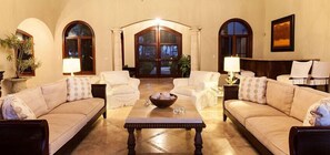 Sitzecke in der Lobby