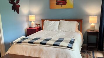 2 chambres, fer et planche Ă repasser, Wi-Fi, draps fournis