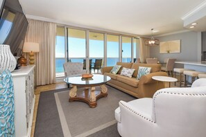 Smart TV - Modern beachfront condo w/ private balconies & elevator!✨ (Destin)