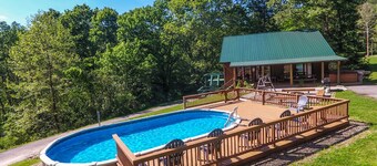 Pines Lodge at Sand Run Lake in WNF, Hocking Hills