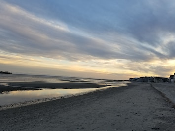 Sea Drift Beach at sunset