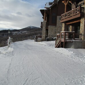 Ski Run Behind our Home.