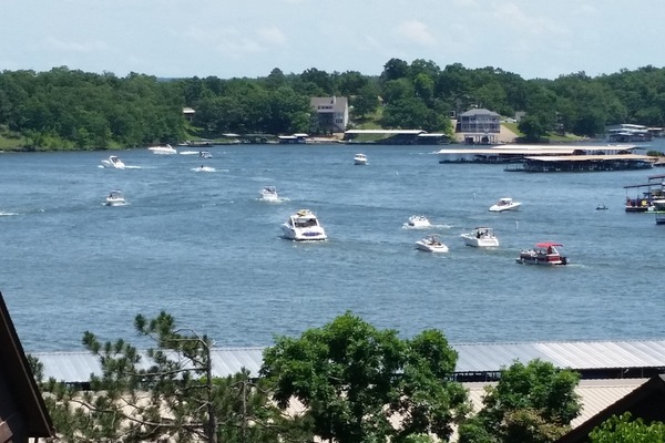 View from patio