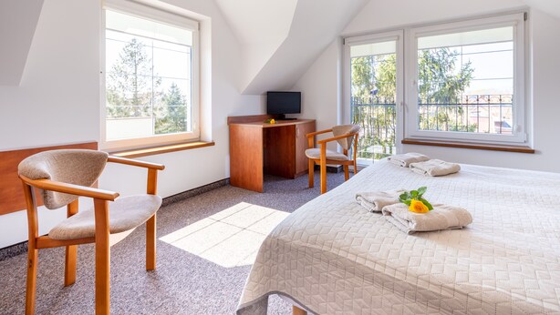 1 bedroom, desk, WiFi (free) - Dom Goscinny Albatros I (Rewal)