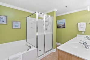 Bathtub, hair dryer