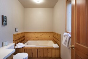 Bathtub, hair dryer, towels