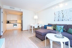 Apartment, 2 Bedrooms | Living area | Flat-screen TV - Nordic Host - Dronningens Gate 12 (Oslo)