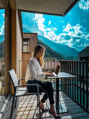 バルコニーからの眺望