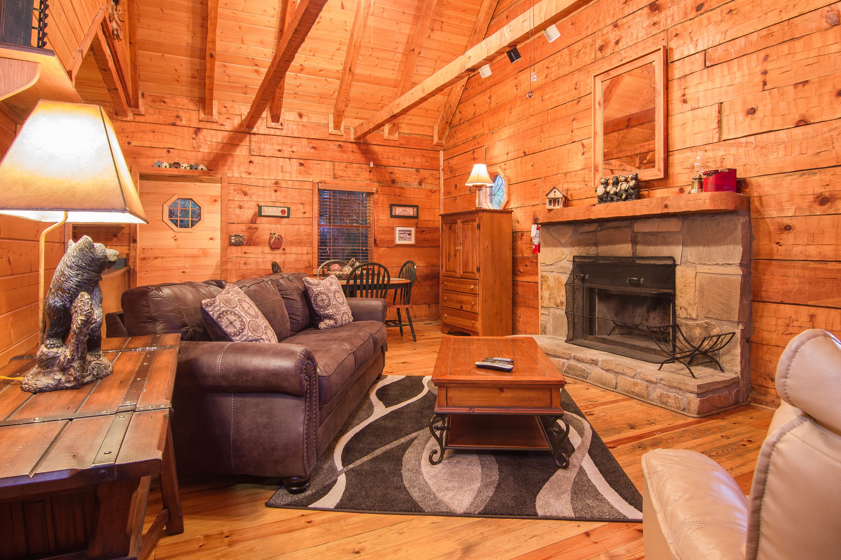 Authentic Log Cabin Near The Smokies - available now