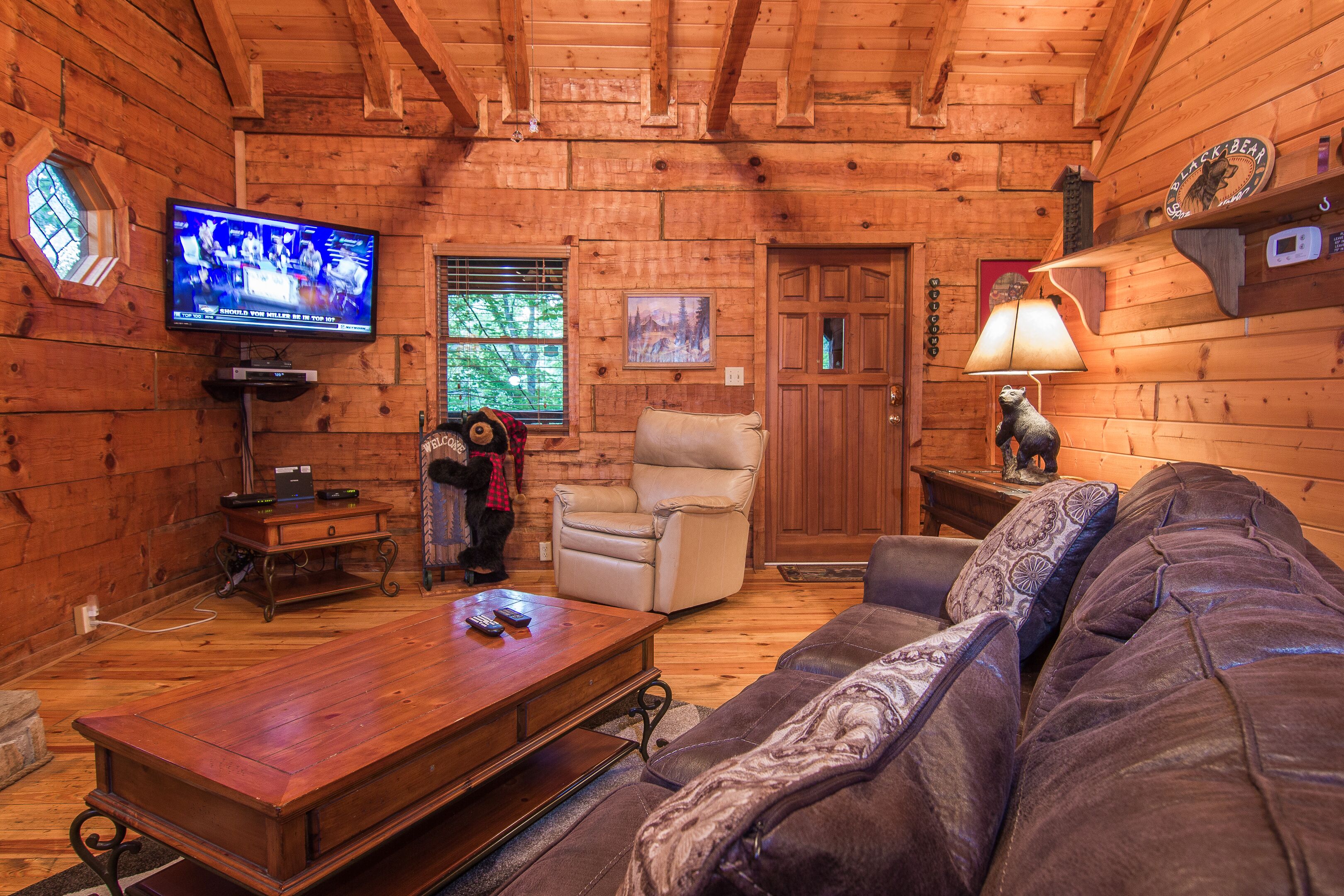 Authentic Log Cabin Near The Smokies - available now