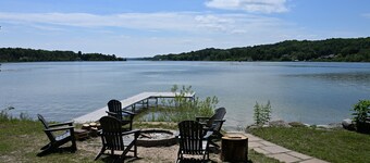 Ved de smalle i smukke Leelanau-søen