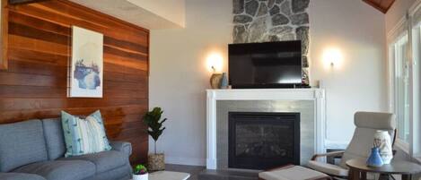 智能電視、壁爐