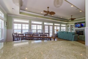 Dining - Custom Home With Many Extras with beautiful Ocean Views! (Ocean Isle Beach)