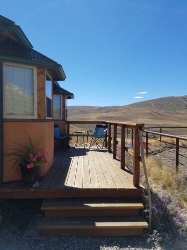 Private cabin located 12 miles out of Cody on Heart Mountain