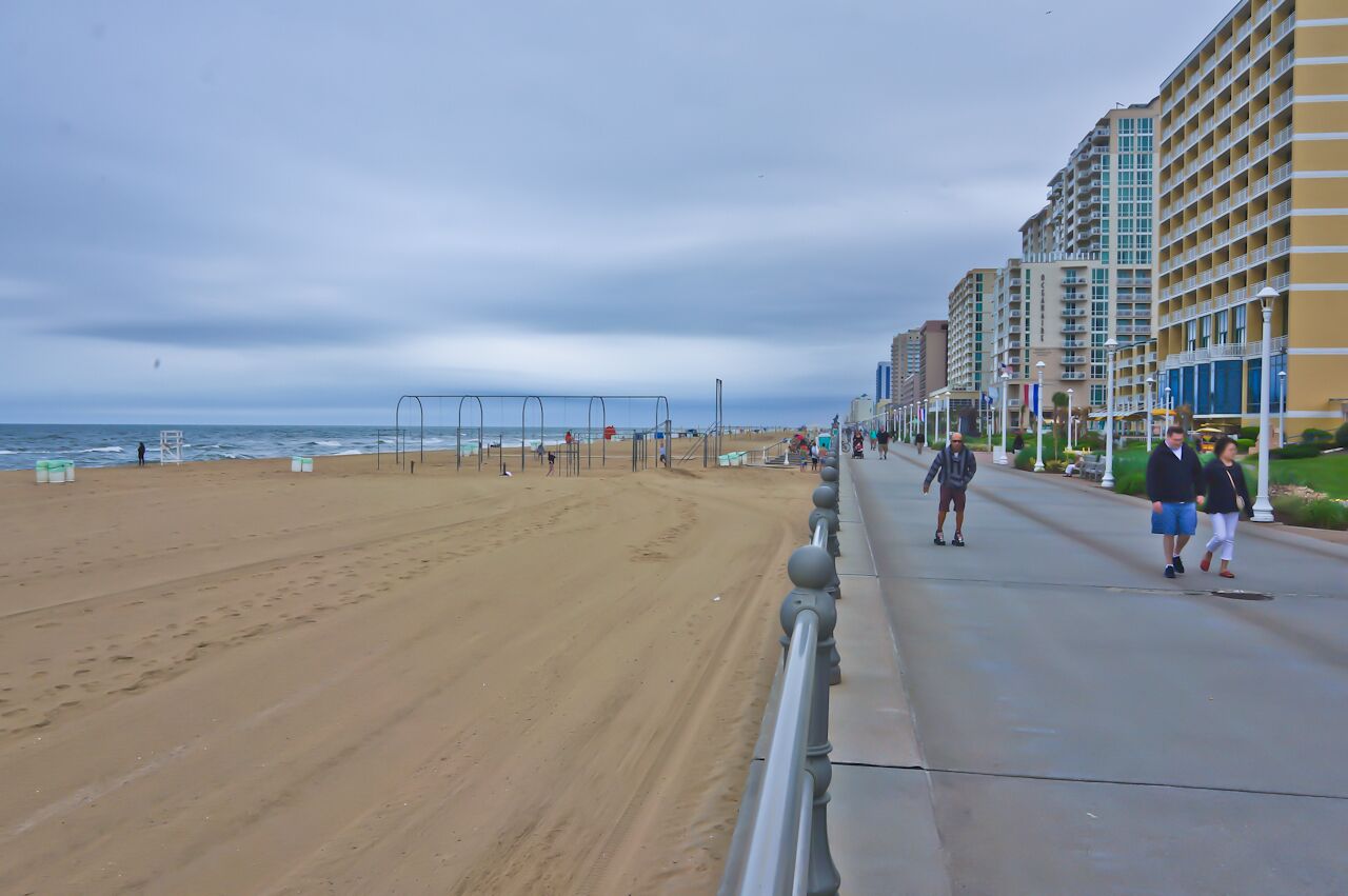 View South from the Boardwalk
