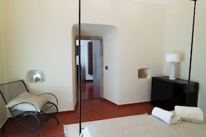 Premium bedding, soundproofing, free WiFi, bed sheets