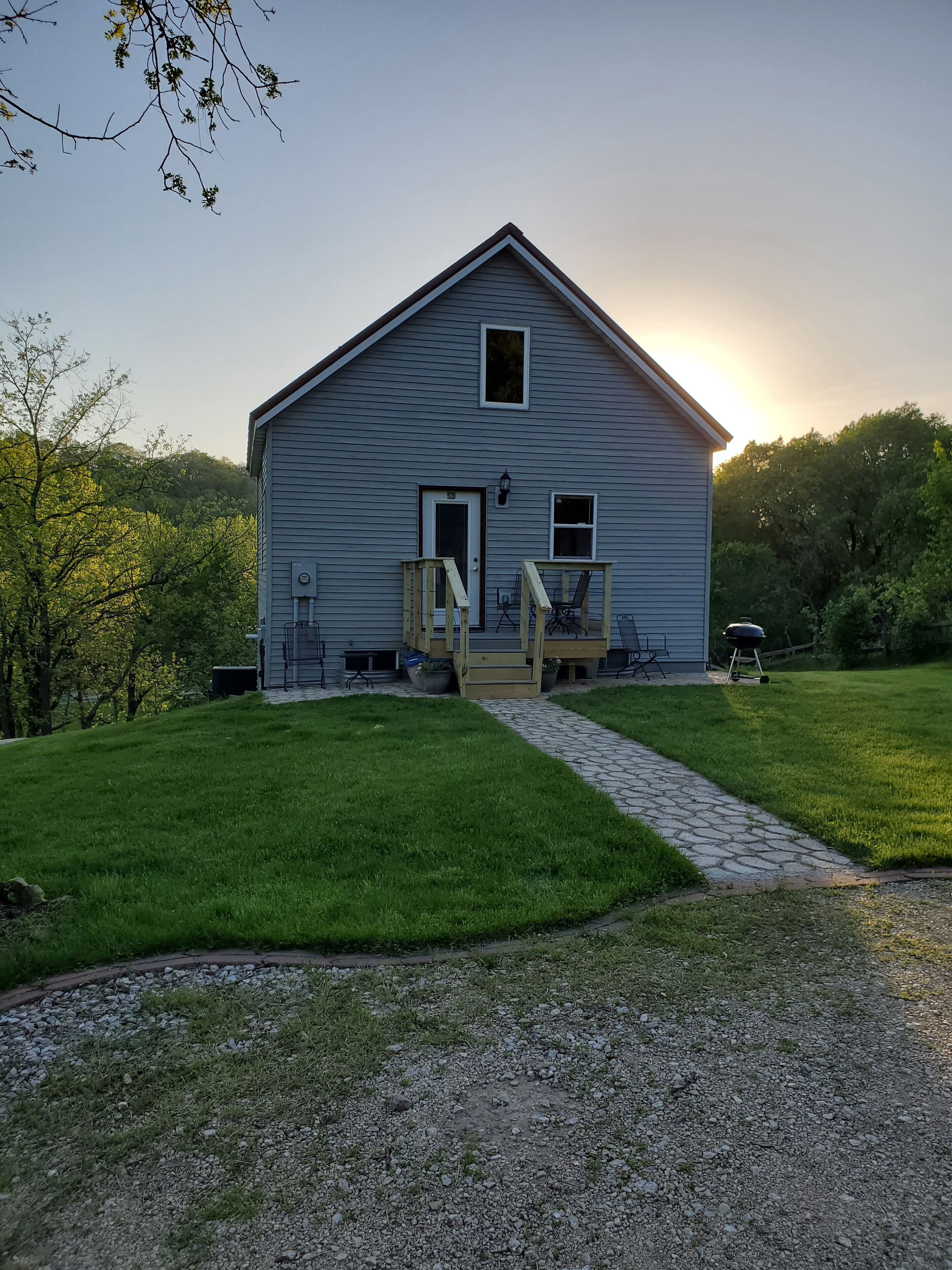 Front of the house