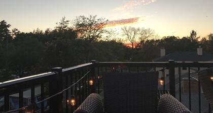 South Minneapolis Treetop Unit - 2 Blks From The Lake Calhoun And Lake Harriet