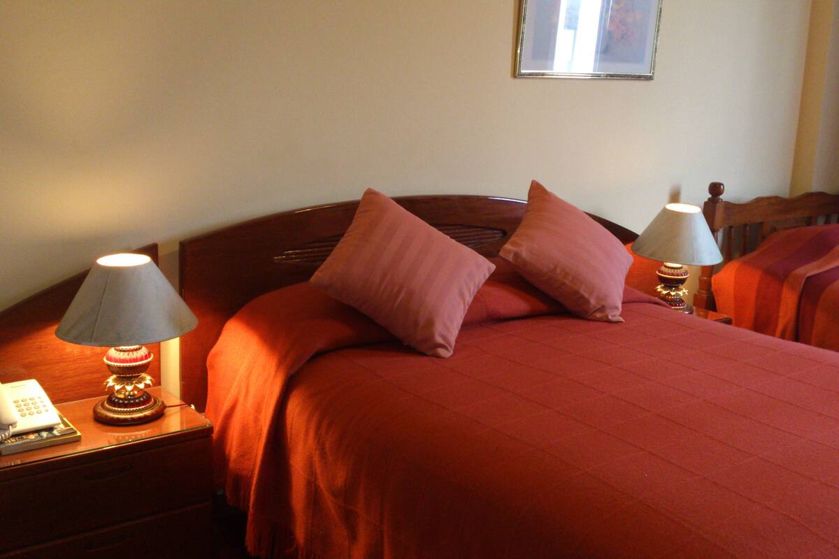 twin room, 2 single beds, private bathroom | in-room safe, desk, iron/ironing board, free wifi