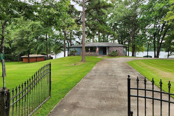 from driveway