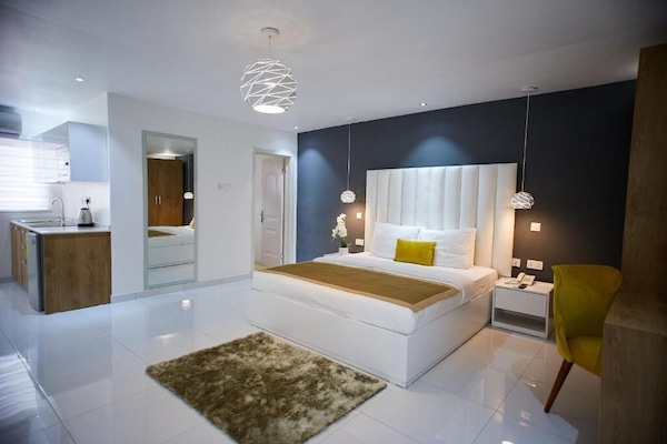 1 dormitorio, ropa de cama de alta calidad, minibar