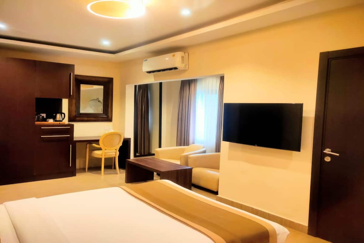 Standaard kamer, 1 queensize bed | 1 slaapkamer, luxe beddengoed, een minibar, individueel gedecoreerd