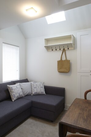 TV, fireplace - Brand New Cottage In Great Berkeley Neighborhood.  (Berkeley)
